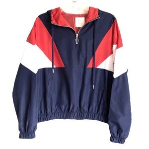 CALI 1850 Red, White & Blue Windbreaker Size: L